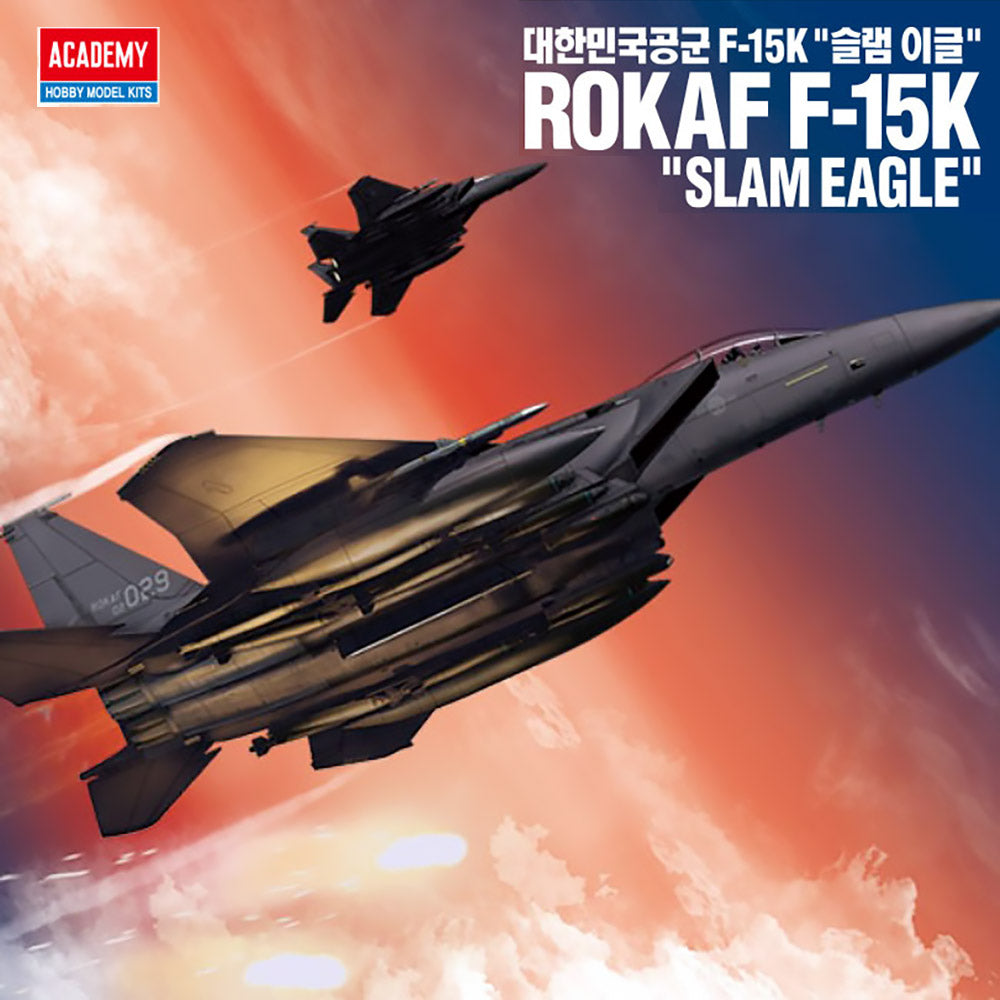 Academy 1/72 ROKAF F-15K SLAM EAGLE #12554 Academy Model kit DIY Assembly Puzzles Military Building Blocks Toy