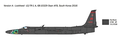 Italeri 2809S 1:48 Lockheed TR-1A/B, Faithful Replica, Model Making, Crafts, Hobbies, Gluing, Plastic kit, Assembly