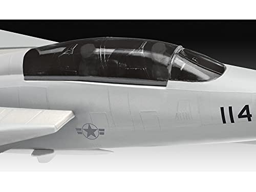 Revell Easy-Click 85-1268 Top Gun Maverick's F-14 Tomcat 1:72 Scale 20-Piece Skill Level 2 Model Building Airplane Kit