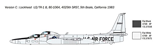 Italeri 2809S 1:48 Lockheed TR-1A/B, Faithful Replica, Model Making, Crafts, Hobbies, Gluing, Plastic kit, Assembly