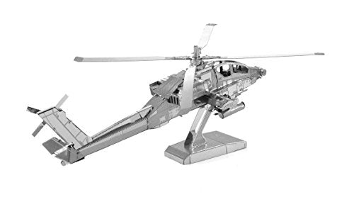 Metal Earth AH-64 Apache 3D Metal Model Kit Fascinations