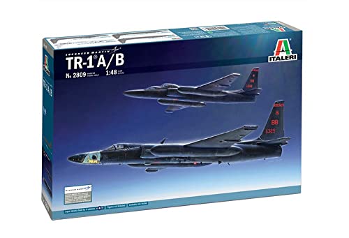 Italeri 2809S 1:48 Lockheed TR-1A/B, Faithful Replica, Model Making, Crafts, Hobbies, Gluing, Plastic kit, Assembly