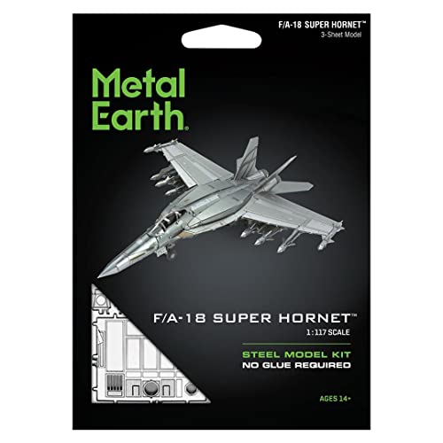 Metal Earth F/A 18 Super Hornet 3D Metal Model Kit Fascinations