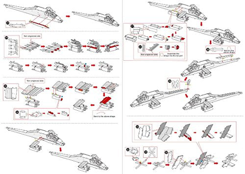 Metal Earth AH-64 Apache 3D Metal Model Kit Fascinations