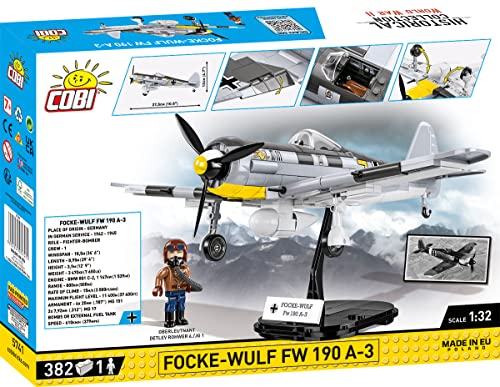 COBI Historical Collection WWII FOCKE-WULF FW 190 A-3 Plane