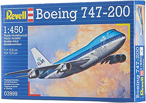 q4you Revell 03999 Boeing 747-200, Plastic Model Kit